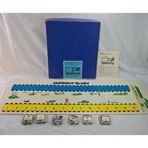Houghton Mifflin Get Set Games for Beginning Readers 1972 Sentence Train Complet